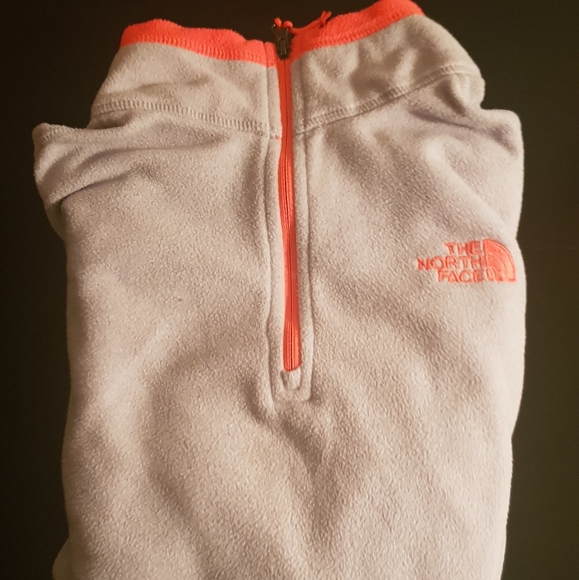 North Face fleece grey and pink - Picture 6 of 6